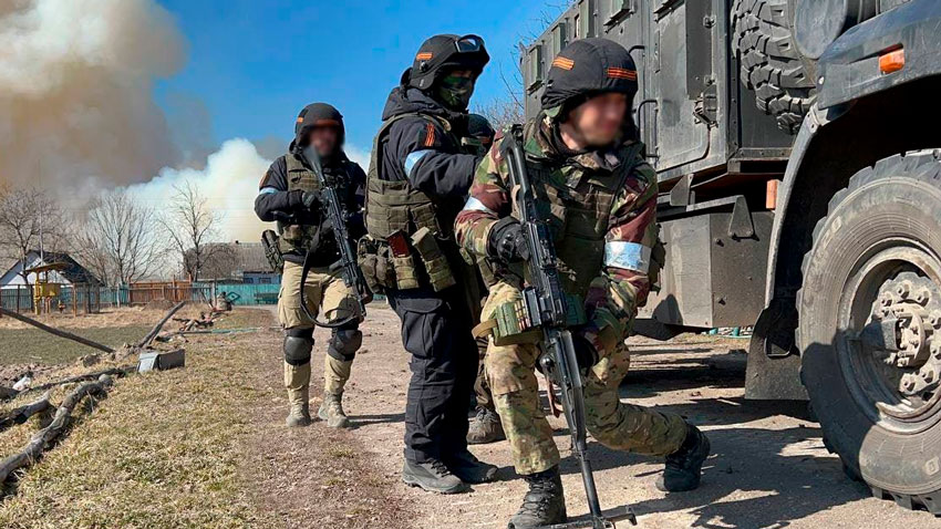 Бойцы Росгвардии